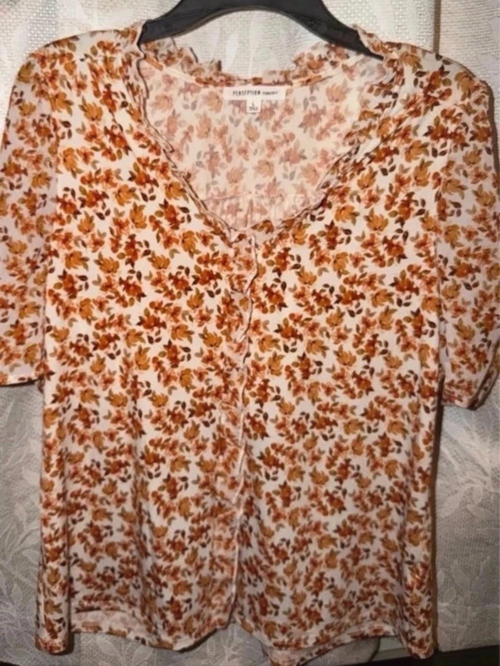 Autumn Floral Women's Top